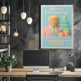 Festive Christmas Cheer with Gifts Cultural or Heritage Poster