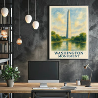 Washington Monument Poster