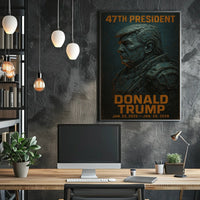 Donald Trump 47Th President Poster