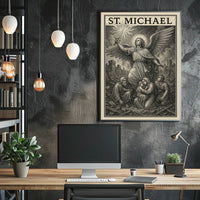 St. Michael Protector And Guardian Poster
