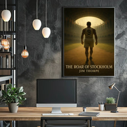 The Roar of Stockholm Jim Thorpe Poster