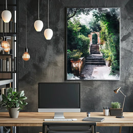 Vatican City Vatican Gardens Peaceful View Poster