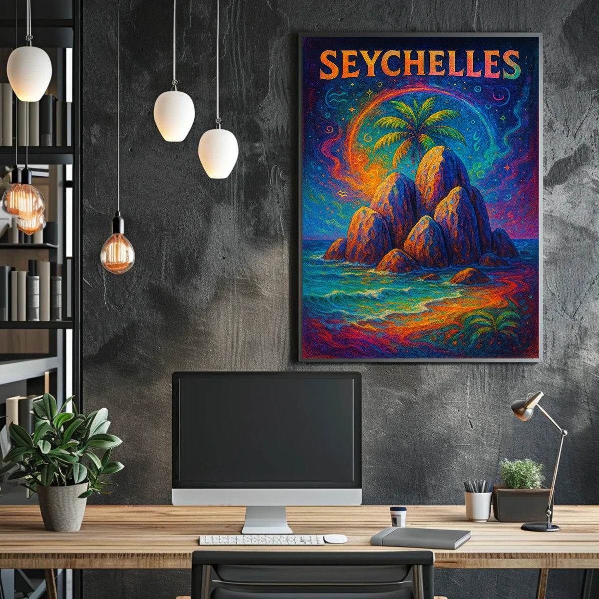 Enchanting Seychelles Poster