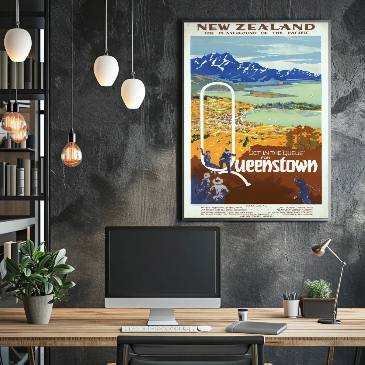 New Zealand The Playground Of The Poster