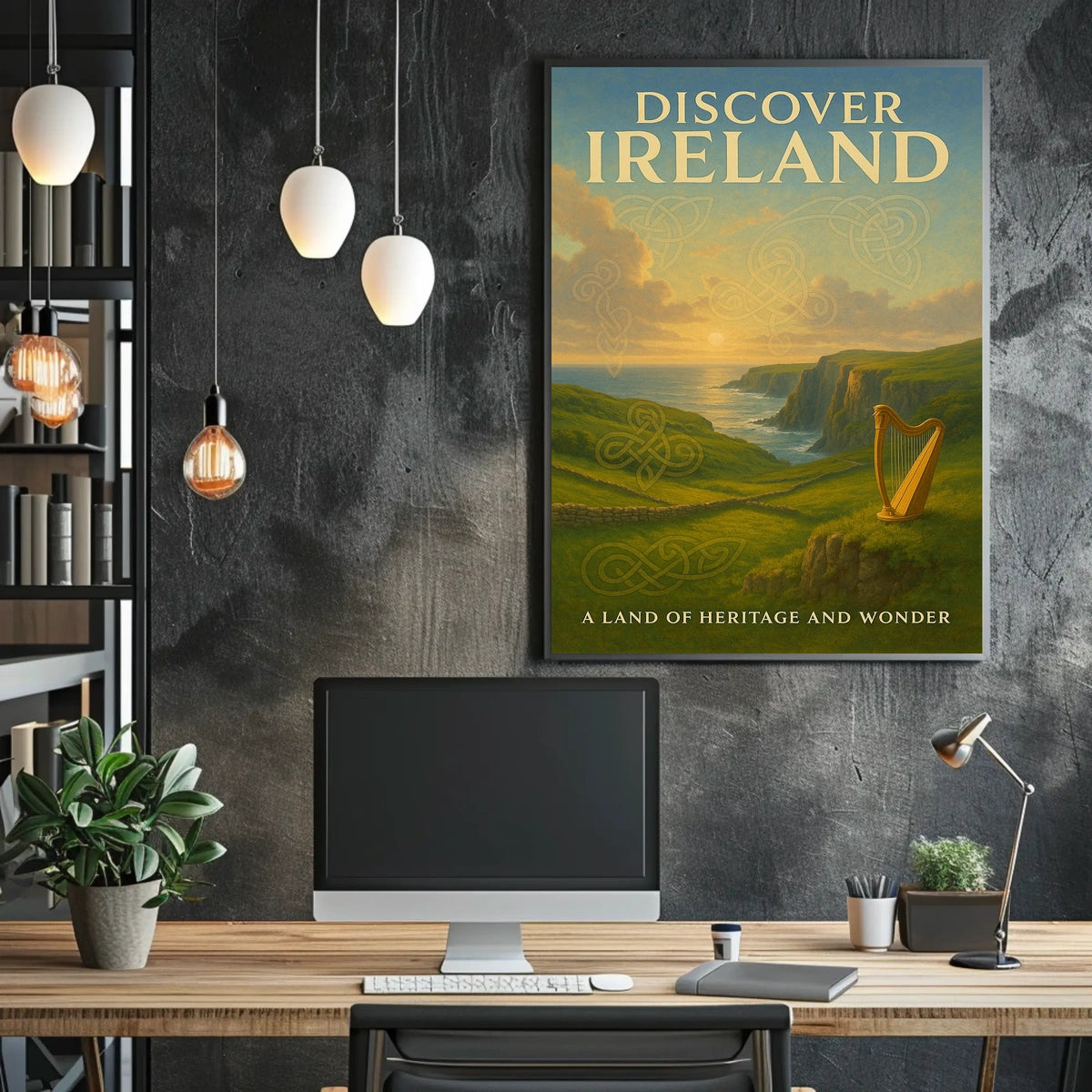 Discover Ireland A Land Of Heritage Poster