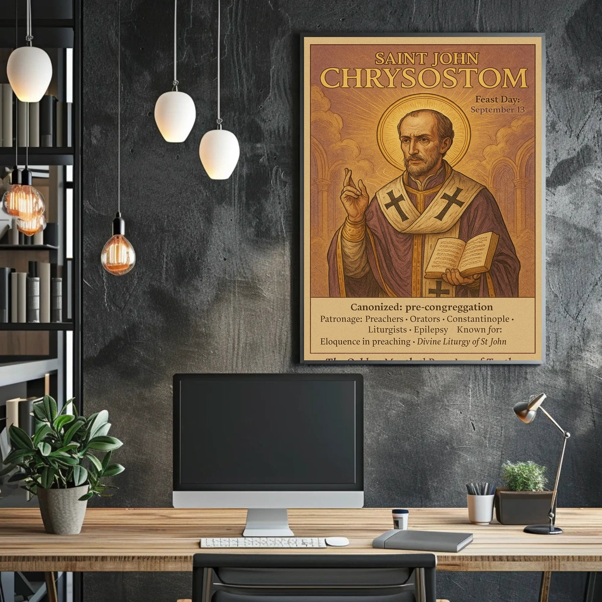 Saint John Chrysostom Poster