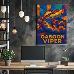 Gaboon Viper Poster
