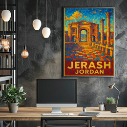 Jerash, Jordan Poster
