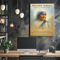 Mother Teresa Light of Compassion Poster