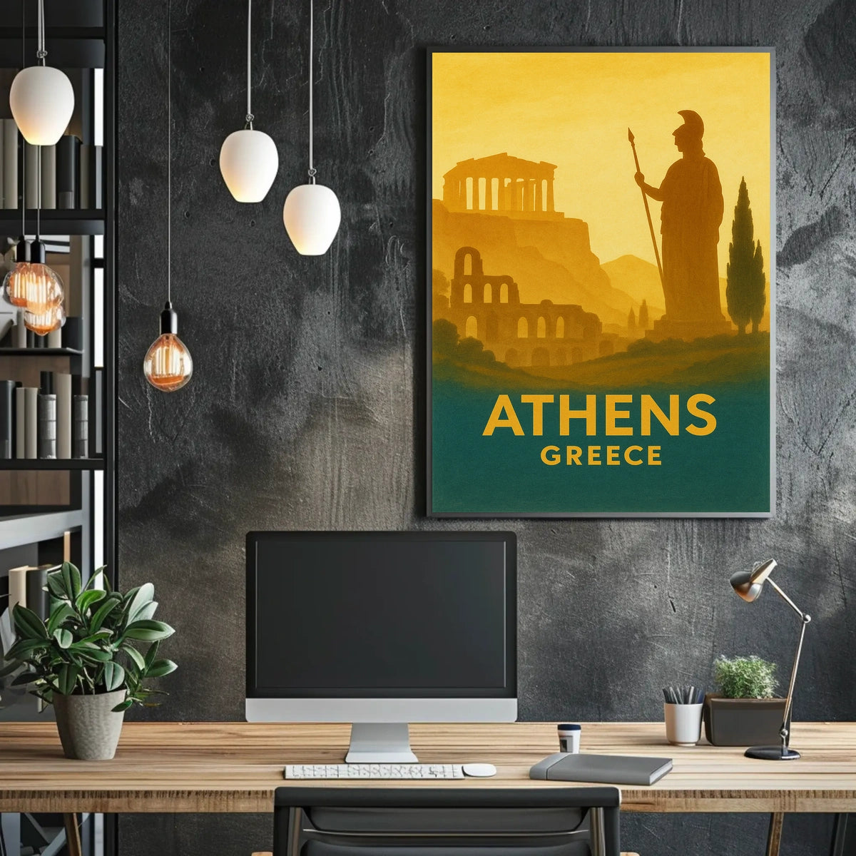 Athens, Greece A Timeless Journey Poster