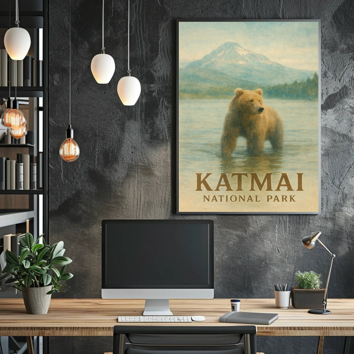 Katmai National Park Poster