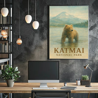 Katmai National Park Poster