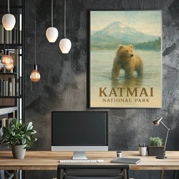 Katmai National Park Poster