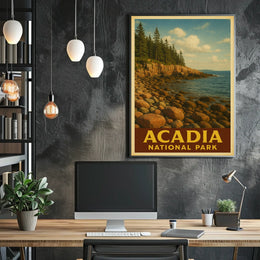 Acadia National Park Poster