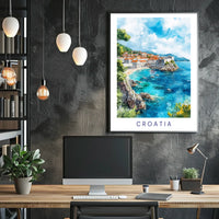 Scenic Croatia Poster