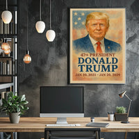 Donald Trump 47Th President Poster