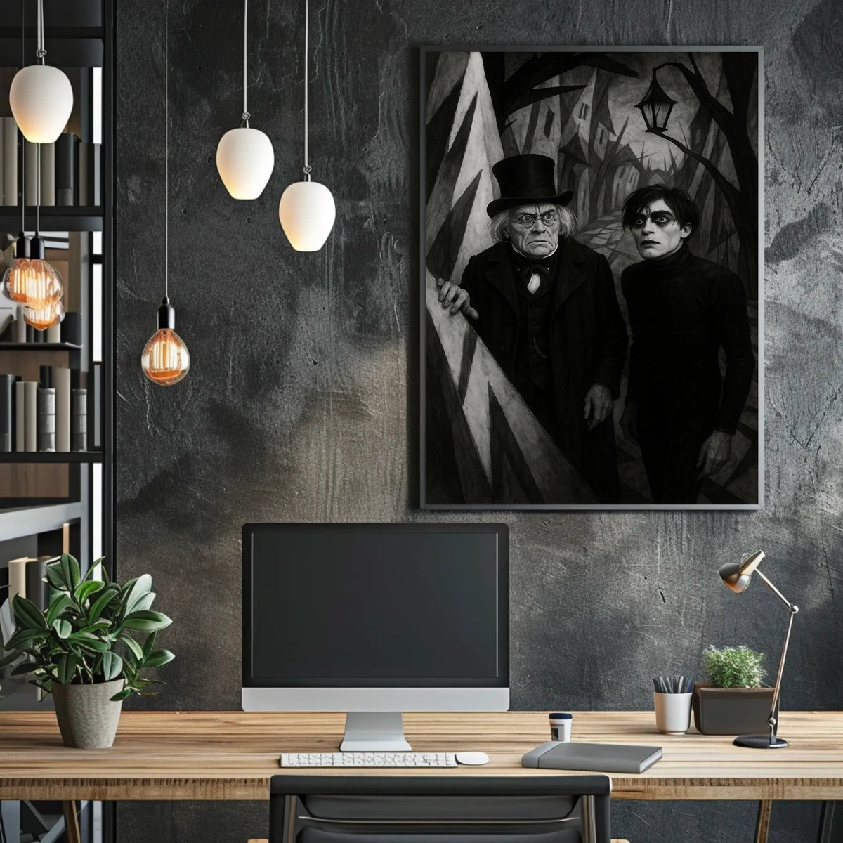 Gothic Victorian Expressionist Artistry Poster