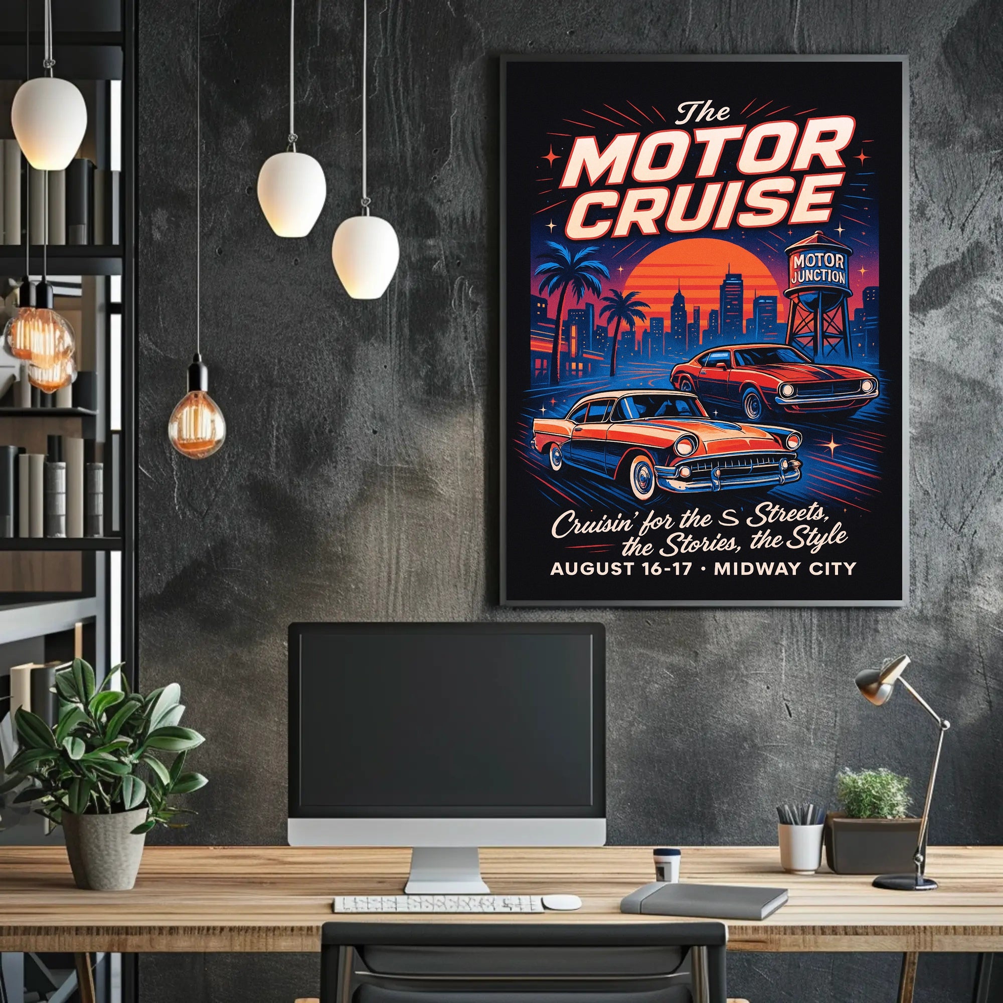 The Motor Cruise Poster PosterGoat