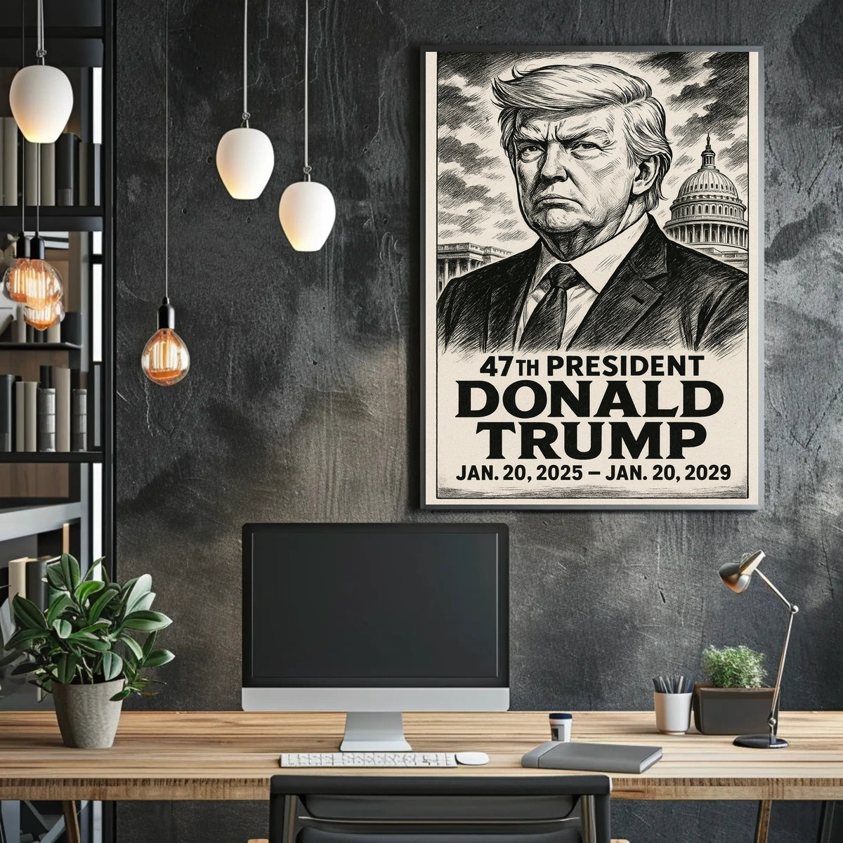 Donald Trump 47th President Poster