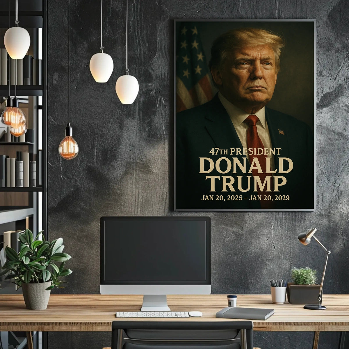 Donald Trump 47th President Poster