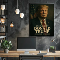 Donald Trump 47th President Poster