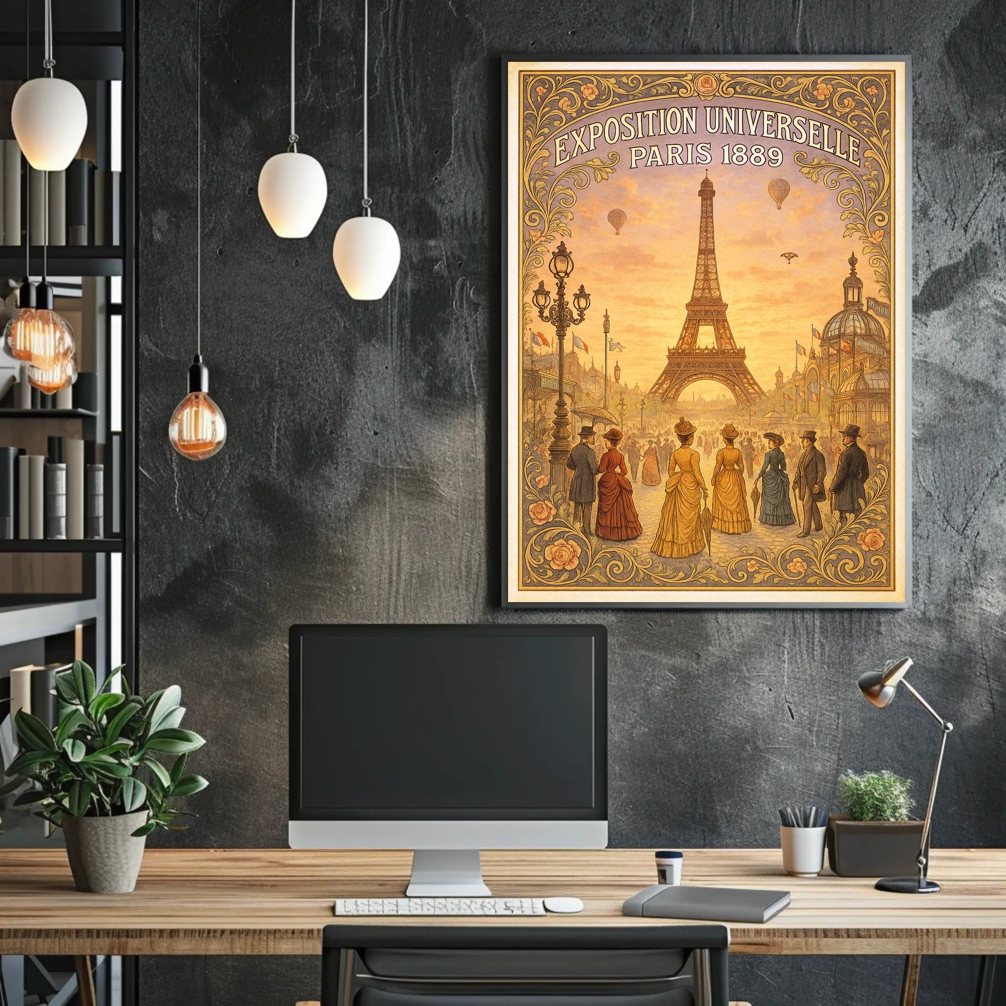 Exposition Universelle Paris 1889 Poster