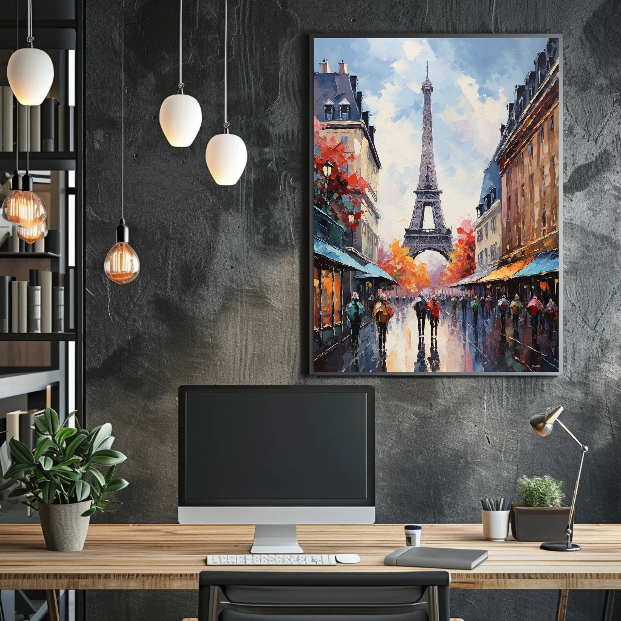 Autumn In Paris Poster