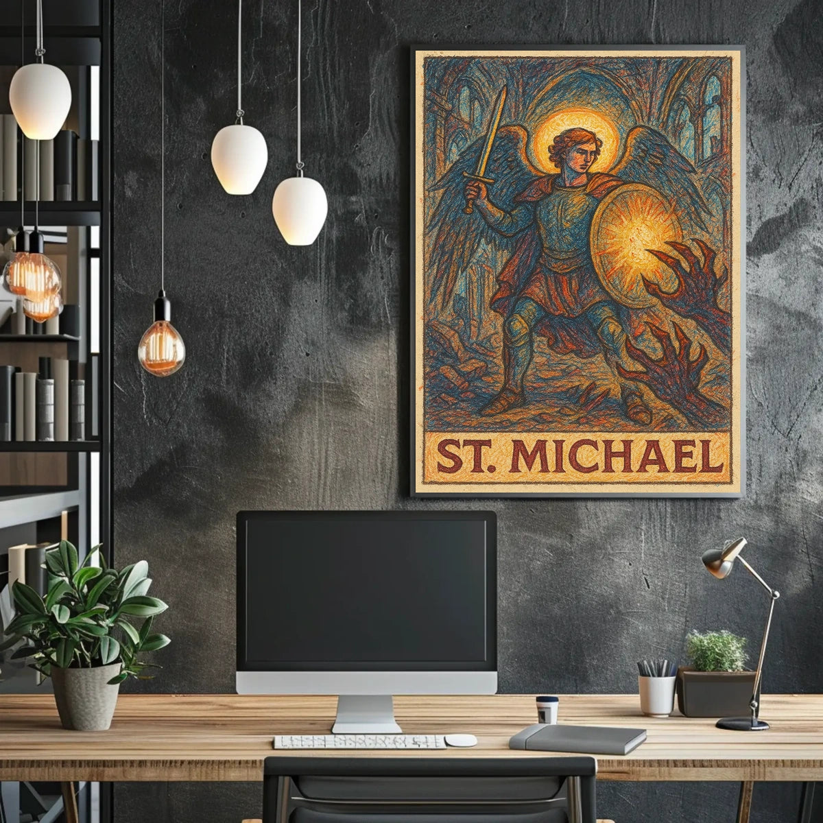 St. Michael The Archangel Poster