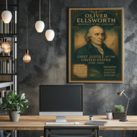 Oliver Ellsworth Architect of the Judiciary Poster