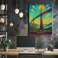 Viaduc de Millau A Marvel of Engineering Poster