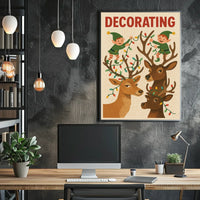 Holiday Decorating Fun Poster