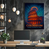 Colosseum Eternal Witness of Rome Poster