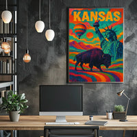 Kansas Dreamscape Poster