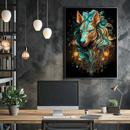 Mystical Canine Reverie