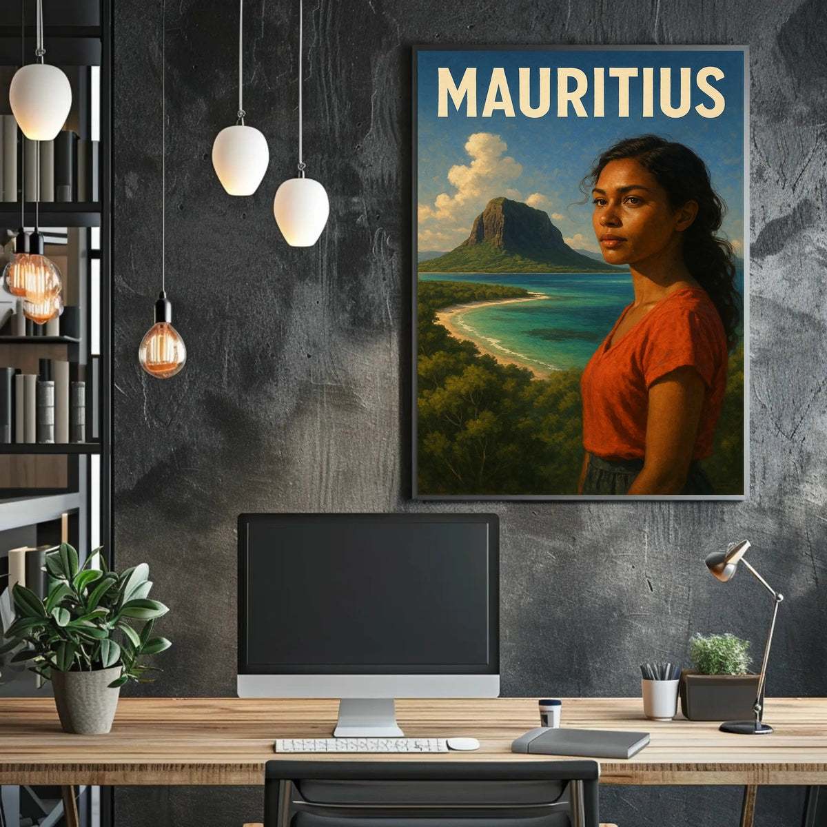 Mauritius Island Serenity Poster