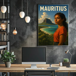Mauritius Island Serenity Poster