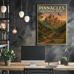Pinnacles National Park Wall Art Print