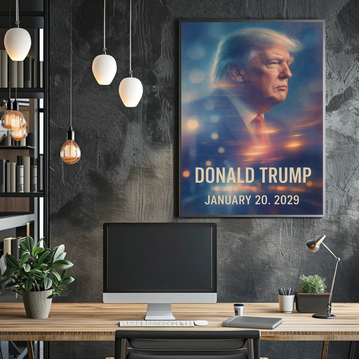 Donald Trump The Reflection of a New Era Poster
