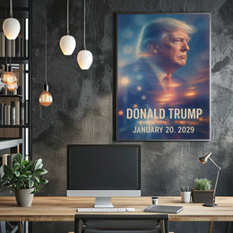 Donald Trump The Reflection of a New Era Poster