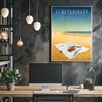 Scheveningen Beach Holland Poster