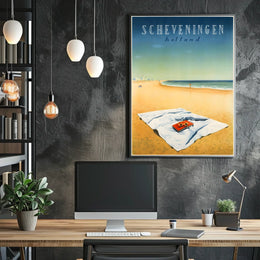 Scheveningen Beach Holland Poster