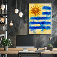 Sun Stripes Artistic Wanderlust Poster