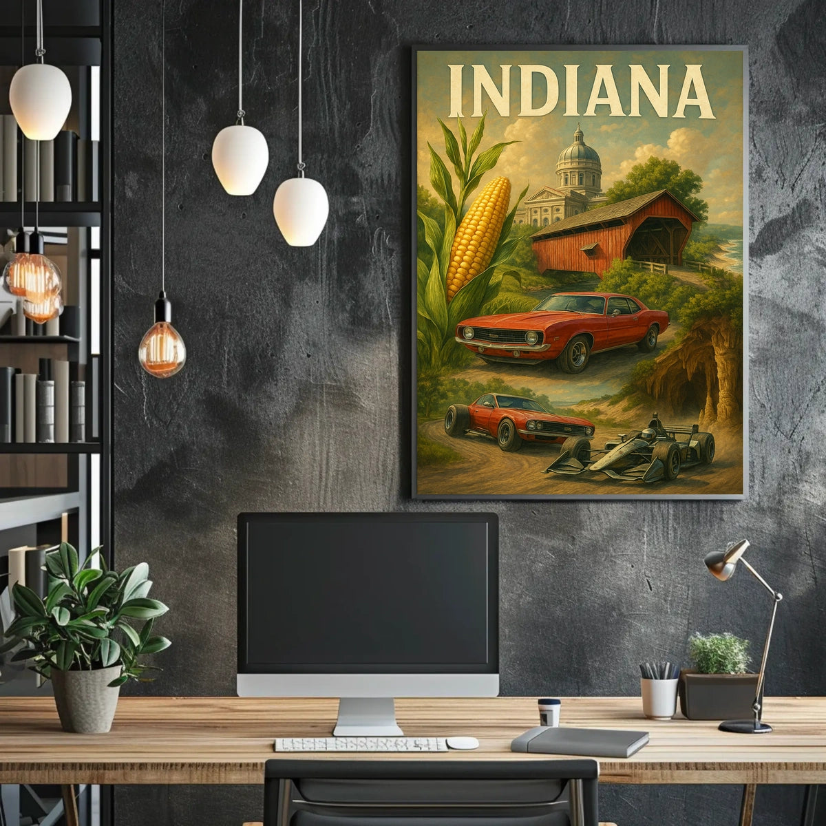 Indiana Heritage Poster
