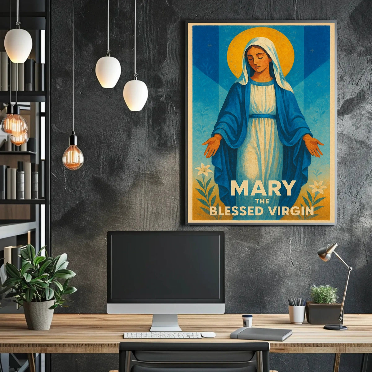 Mary The Blessed Virgin Poster