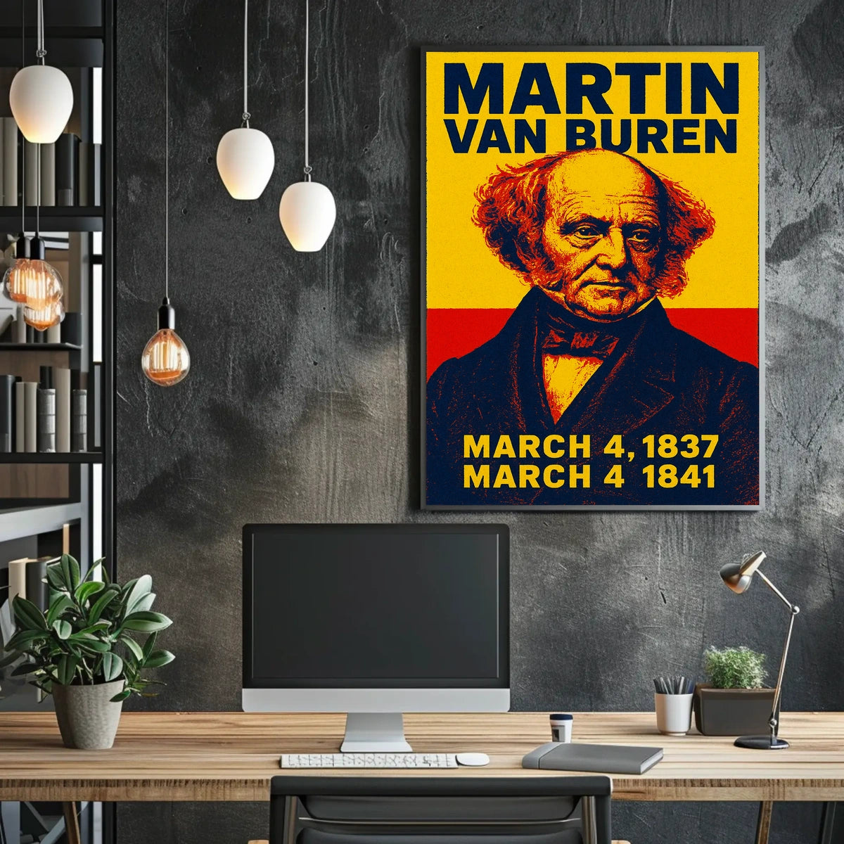 Martin Van Buren 8Th President Poster