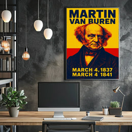 Martin Van Buren 8Th President Poster