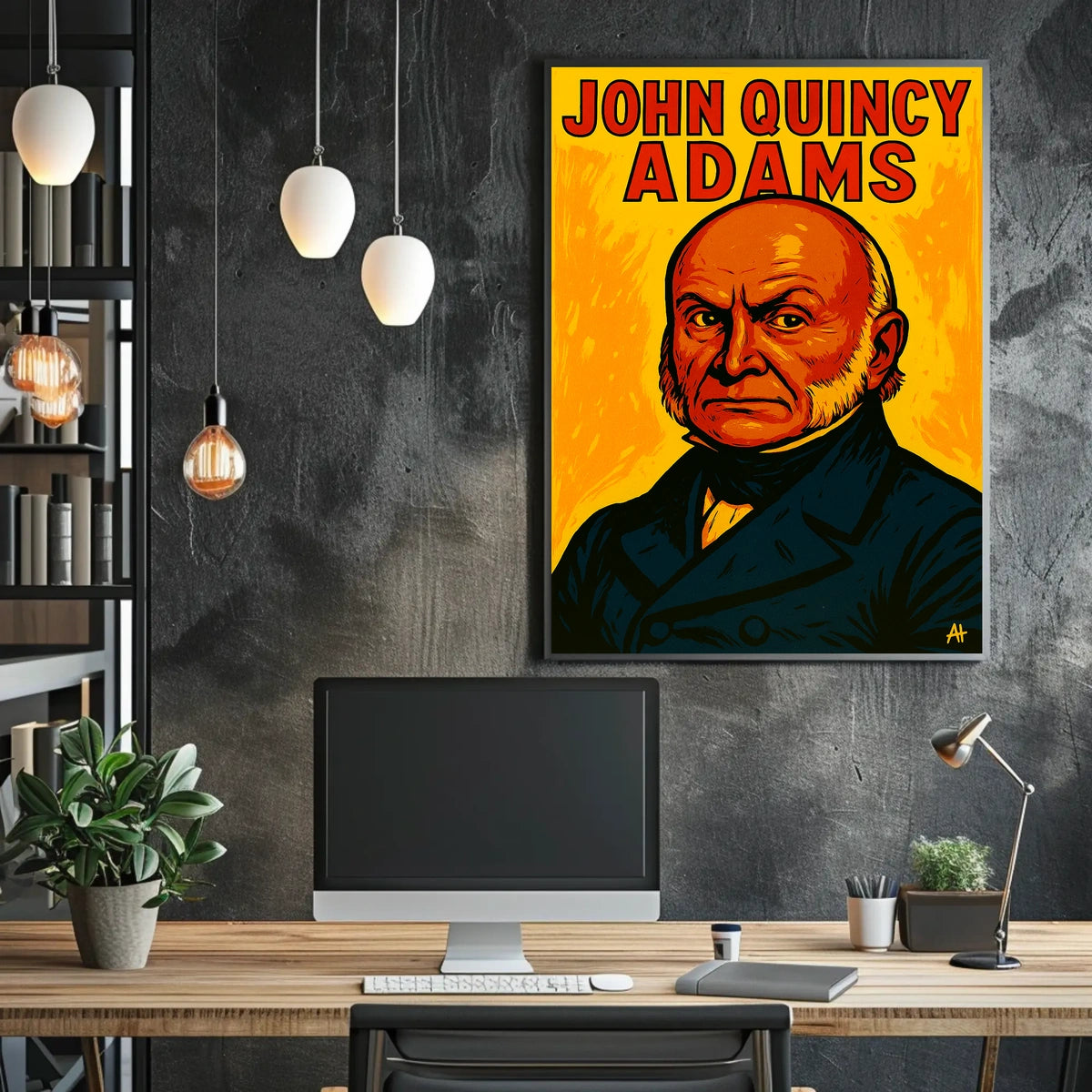 John Quincy Adams Poster