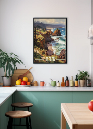 Vintage Poster - Oregon United States