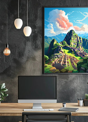 Machu Picchu Adventure Awaits Cultural or Heritage Poster