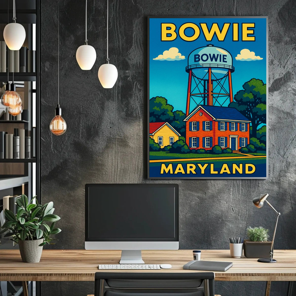 Bowie, Maryland Poster